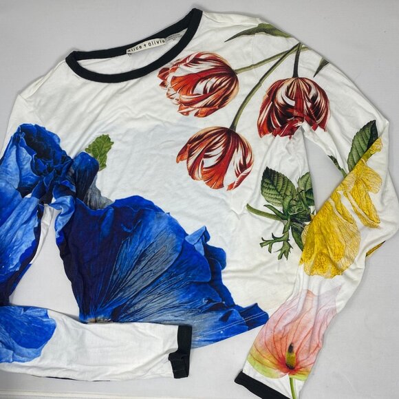 Alice + Olivia Delaina Le Parisien Top Small - Picture 8 of 13